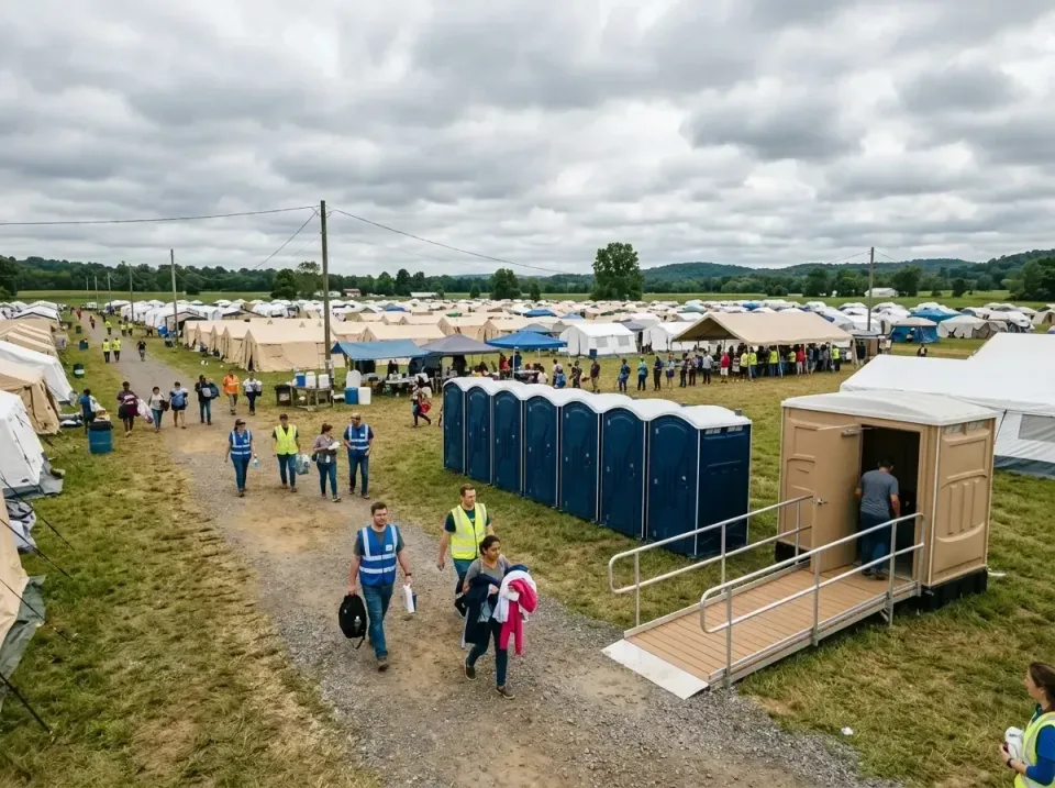 disaster-relief-camp-restrooms-010 — frequently asked questions, Dumpster & Portable Bathrooms Rental in Mission Hills, KS